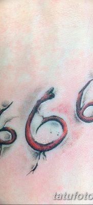 фото тату 666 от 16.01.2018 №024 — tattoo 666 — tatufoto.com