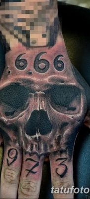 фото тату 666 от 16.01.2018 №034 — tattoo 666 — tatufoto.com