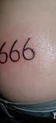 фото тату 666 от 16.01.2018 №037 — tattoo 666 — tatufoto.com