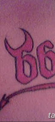 фото тату 666 от 16.01.2018 №040 — tattoo 666 — tatufoto.com