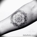 фото тату геометрия от 13.01.2018 №002 - tattoo geometry - tatufoto.com
