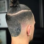 фото тату на затылке от 08.01.2018 №013 - tattoo on the back of the head - tatufoto.com