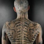 фото тату на затылке от 08.01.2018 №034 - tattoo on the back of the head - tatufoto.com