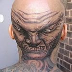 фото тату на затылке от 08.01.2018 №036 - tattoo on the back of the head - tatufoto.com