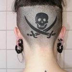 фото тату на затылке от 08.01.2018 №051 - tattoo on the back of the head - tatufoto.com