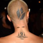 фото тату на затылке от 08.01.2018 №070 - tattoo on the back of the head - tatufoto.com