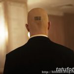 фото тату на затылке от 08.01.2018 №087 - tattoo on the back of the head - tatufoto.com