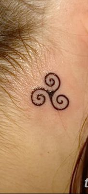 фото тату трискели от 09.01.2018 №009 — triskelion tattoo — tatufoto.com