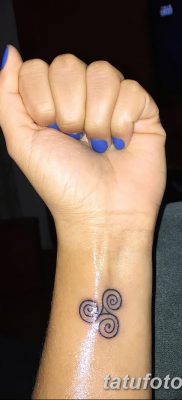 фото тату трискели от 09.01.2018 №013 — triskelion tattoo — tatufoto.com