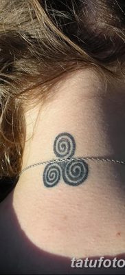 фото тату трискели от 09.01.2018 №028 — triskelion tattoo — tatufoto.com