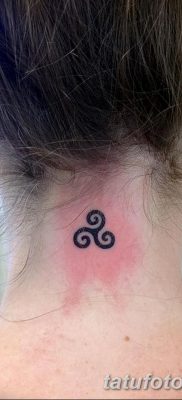 фото тату трискели от 09.01.2018 №044 — triskelion tattoo — tatufoto.com