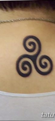 фото тату трискели от 09.01.2018 №051 — triskelion tattoo — tatufoto.com