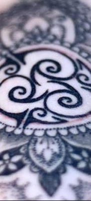 фото тату трискели от 09.01.2018 №052 — triskelion tattoo — tatufoto.com