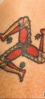 фото тату трискели от 09.01.2018 №059 — triskelion tattoo — tatufoto.com
