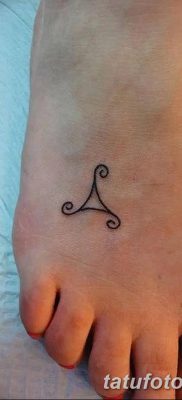 фото тату трискели от 09.01.2018 №061 — triskelion tattoo — tatufoto.com