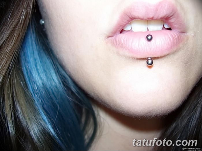 фото Виды пирсинга губы от 02.02.2018 № 025 - Types of lip piercing - tatuf...