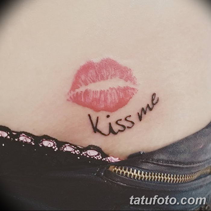 фото тату поцелуй от 21.02.2018 № 032 - tattoo kiss - tatufoto.com.