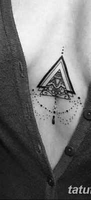 фото Значение тату три треугольника от 13.02.2018 №001 — three triangle tatto — tatufoto.com