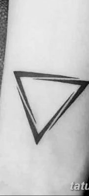 фото Значение тату три треугольника от 13.02.2018 №006 — three triangle tatto — tatufoto.com
