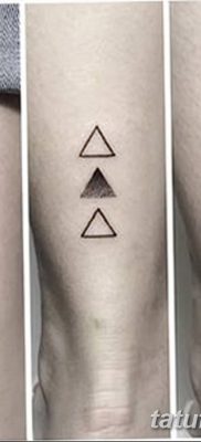 фото Значение тату три треугольника от 13.02.2018 №012 — three triangle tatto — tatufoto.com