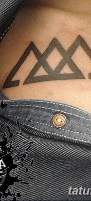 фото Значение тату три треугольника от 13.02.2018 №017 — three triangle tatto — tatufoto.com