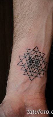 фото Значение тату три треугольника от 13.02.2018 №029 — three triangle tatto — tatufoto.com