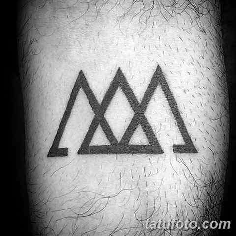 Значение тату треугольник 3 - tatufoto.com