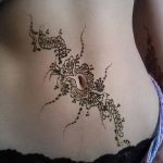 фото Мехенди на животе от 12.02.2018 №111 - Mehendi on the stomach - tatufoto.com