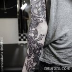 фото Тату в стиле Барокко от 09.02.2018 №002 - Baroque tattoo - tatufoto.com