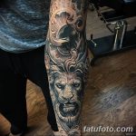 фото Тату в стиле Барокко от 09.02.2018 №023 - Baroque tattoo - tatufoto.com