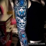 фото Тату в стиле Барокко от 09.02.2018 №030 - Baroque tattoo - tatufoto.com