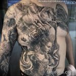 фото Тату в стиле Барокко от 09.02.2018 №044 - Baroque tattoo - tatufoto.com