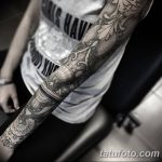 фото Тату в стиле Барокко от 09.02.2018 №046 - Baroque tattoo - tatufoto.com