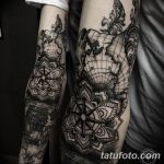 фото Тату в стиле Барокко от 09.02.2018 №062 - Baroque tattoo - tatufoto.com