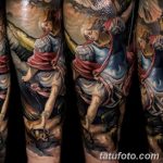 фото Тату в стиле Барокко от 09.02.2018 №063 - Baroque tattoo - tatufoto.com
