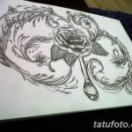 фото Тату в стиле Барокко от 09.02.2018 №065 - Baroque tattoo - tatufoto.com
