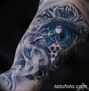 фото Тату в стиле Барокко от 09.02.2018 №066 - Baroque tattoo - tatufoto.com