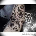 фото Тату в стиле Барокко от 09.02.2018 №068 - Baroque tattoo - tatufoto.com