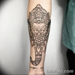 фото Тату в стиле Барокко от 09.02.2018 №070 - Baroque tattoo - tatufoto.com