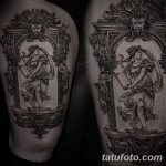 фото Тату в стиле Барокко от 09.02.2018 №073 - Baroque tattoo - tatufoto.com