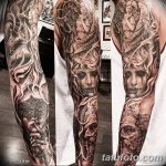 фото Тату в стиле Барокко от 09.02.2018 №089 - Baroque tattoo - tatufoto.com