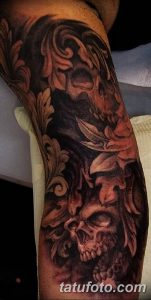 фото Тату в стиле Барокко от 09.02.2018 №095 - Baroque tattoo - tatufoto.com