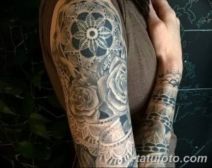 фото Тату в стиле Барокко от 09.02.2018 №097 - Baroque tattoo - tatufoto.com