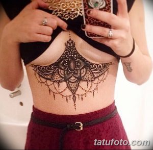 фото Тату в стиле Барокко от 09.02.2018 №101 - Baroque tattoo - tatufoto.com