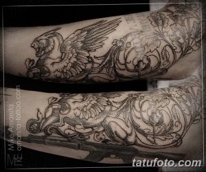 фото Тату в стиле Барокко от 09.02.2018 №102 - Baroque tattoo - tatufoto.com 2376234