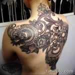 фото Тату в стиле орнаментал от 10.02.2018 №037 - Tattoo ornamental - tatufoto.com