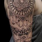 фото Тату в стиле орнаментал от 10.02.2018 №044 - Tattoo ornamental - tatufoto.com