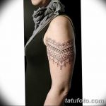 фото Тату в стиле орнаментал от 10.02.2018 №084 - Tattoo ornamental - tatufoto.com