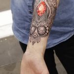 фото Тату в стиле орнаментал от 10.02.2018 №097 - Tattoo ornamental - tatufoto.com