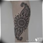 фото Тату в стиле орнаментал от 10.02.2018 №119 - Tattoo ornamental - tatufoto.com 37г234537